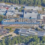 Aerial photograph of the CHHC Expansion foundation
