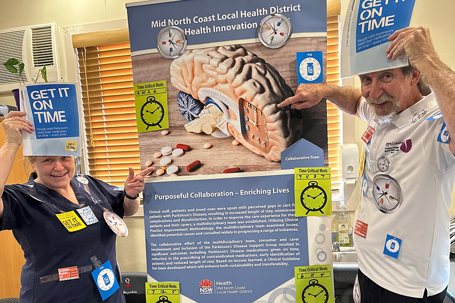 Parkinson's teams embark on medication awareness campaign - Mid North Coast  Local Health District